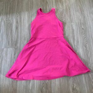 Small Hot Pink Racerback Athleta Conscious Dress